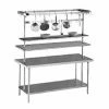 Work Table Pot/Utensil Racks Advance Tabco AUR-48 48" Adjustable Stainless Steel Utensil Rack -Advance Tabco Sales Store Advance Tabco AUR 48 48 quot Adjustable Table Mounted Utensil Rack 203254 large