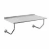 Stainless Steel Wall Mounted Work Tables Advance Tabco FSS-W-242 24" X 24" Wall Mount Work Table With 1-1/2" Backsplash And Rolled Rim 2 Stainless Steel Wall Mounted Work Tables Advance Tabco FSS-W-242 24" X 24" Wall Mount Work Table With 1-1/2" Backsplash And Rolled Rim -Advance Tabco Sales Store Advance Tabco FSS W 242 24 quot x 24 quot Wall Mount Table With Backsplash and Rolled Rim 204374 large