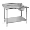 Stainless Steel Work Tables With Sinks Advance Tabco KMS-11B-306R 30" X 70" Work Table With Sink On Right 1 Stainless Steel Work Tables With Sinks Advance Tabco KMS-11B-306R 30" X 70" Work Table With Sink On Right -Advance Tabco Sales Store Advance Tabco KMS 11B 306R 30 quot x 70 quot Work Table with Sink on Right 204843 large