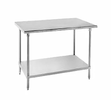 Stainless Steel Work Tables Advance Tabco MS-305 Stainless Steel Work Table With Undershelf 3 Stainless Steel Work Tables Advance Tabco MS-305 Stainless Steel Work Table With Undershelf