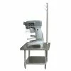 Equipment Stands Advance Tabco MX-SS-242 Stainless Steel Mixer Table With Utensil Rack And Undershelf 24" X 24" -Advance Tabco Sales Store Advance Tabco MX SS 242 24 quot x 24 quot Equipment Stand With Utensil Rack and Stainless Steel Undershelf 202885 large