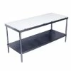Poly Top Work Tables Advance Tabco SPT-305 Poly Top Work Table With Undershelf 30" X 60"