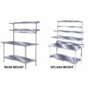 Work Table Pot/Utensil Racks Advance Tabco SWT-72 Stainless Steel Rear Or Splash Mount Pot Rack / Utensil Rack 72" -Advance Tabco Sales Store Advance Tabco SWT 72 72 quot Rear Splash Mount Pot Hook 202989 large