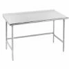 Stainless Steel Work Tables Advance Tabco TFAG-363 Stainless Steel Open Base Work Table With 1-1/2" Backsplash 36" X 36" 2 Stainless Steel Work Tables Advance Tabco TFAG-363 Stainless Steel Open Base Work Table With 1-1/2" Backsplash 36" X 36" -Advance Tabco Sales Store Advance Tabco TFAG 363 Open Base Stainless Steel Work Table with 1 1 2 quot Backsplash 36 quot x 36 quot 204783 large