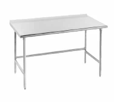 Stainless Steel Work Tables Advance Tabco TFSS-303 Stainless Steel Work Table With Open Base 30" X 36" 3 Stainless Steel Work Tables Advance Tabco TFSS-303 Stainless Steel Work Table With Open Base 30" X 36"