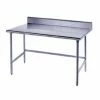 Stainless Steel Work Tables Advance Tabco TKSS-244 Stainless Steel Open Base Work Table With 5" Backsplash 24" X 48" 2 Stainless Steel Work Tables Advance Tabco TKSS-244 Stainless Steel Open Base Work Table With 5" Backsplash 24" X 48" -Advance Tabco Sales Store Advance Tabco TKSS 244 Open Base Stainless Steel Work Table with 5 quot Backsplash 24 quot x 48 quot 203327 large