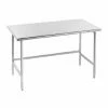 Stainless Steel Work Tables Advance Tabco TMS-305 Open Base Stainless Steel Work Table