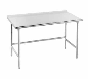 Stainless Steel Work Tables Advance Tabco TSFG-302 Stainless Steel Super Saver Work Table With 1-1/2" Backsplash 30" X 24" 3 Stainless Steel Work Tables Advance Tabco TSFG-302 Stainless Steel Super Saver Work Table With 1-1/2" Backsplash 30" X 24"