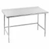 Stainless Steel Work Tables Advance Tabco TSFG-363 Stainless Steel Super Saver Work Table With 1-1/2" Backsplash 36" X 36" -Advance Tabco Sales Store Advance Tabco TSFG 363 Open Base Work Table with 1 1 2 quot Backsplash 36 quot x 36 quot 204767 large