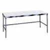 Poly Top Work Tables Advance Tabco TSPT-244 Poly Top Work Table With Open Base 24" X 48"