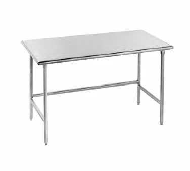 Stainless Steel Work Tables Advance Tabco TSS-302 Open Base Stainless Steel Work Table - 30" X 24" 3 Stainless Steel Work Tables Advance Tabco TSS-302 Open Base Stainless Steel Work Table - 30" X 24"