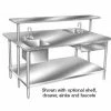 Stainless Steel Work Tables Advance Tabco TSS-485 Stainless Steel Work Table With Open Base 48" X 60" -Advance Tabco Sales Store Advance Tabco TSS 485 Open Base Stainless Steel Work Table 48 quot x 60 quot 203823 large