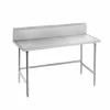 Stainless Steel Work Tables Advance Tabco TVKG-246 Stainless Steel Open Base Work Table With 10" Backsplash 24" X 72" 2 Stainless Steel Work Tables Advance Tabco TVKG-246 Stainless Steel Open Base Work Table With 10" Backsplash 24" X 72" -Advance Tabco Sales Store Advance Tabco TVKG 246 Open Base Stainless Steel Work Table With 10 quot Backsplash 24 quot x 72 quot 203866 large