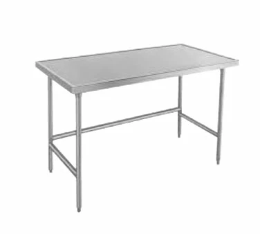 Stainless Steel Work Tables Advance Tabco TVLG-302 Stainless Steel Work Table With Open Base 30" X 24" 3 Stainless Steel Work Tables Advance Tabco TVLG-302 Stainless Steel Work Table With Open Base 30" X 24"