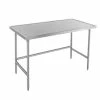 Stainless Steel Work Tables Advance Tabco TVLG-363 Stainless Steel Work Table With Open Base 36" X 36" 1 Stainless Steel Work Tables Advance Tabco TVLG-363 Stainless Steel Work Table With Open Base 36" X 36" -Advance Tabco Sales Store Advance Tabco TVLG 363 Open Base Stainless Steel Work Table 36 quot x 36 quot 204756 large