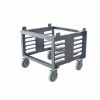 Equipment Stands Cadco OST-195-CS Mobile Full-Size Oven Stand With (5) Pan Capacity For XAF And XAFT Ovens -Advance Tabco Sales Store Cadco OST 195 CS Mobile Full Size Oven Stand with 5 Pan Capacity for XAF and XAFT Ovens 307230 large
