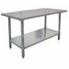 Omcan Food Machinery Stainless Steel Work Tables You May Also Need: 1 Omcan Food Machinery Stainless Steel Work Tables You May Also Need: -Advance Tabco Sales Store FMA 17581 EL Series 60 W x 24 D Work Table 37413 large
