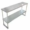 Omcan Food Machinery Work Table Overshelves Omcan (FMA) 23988 Table-Mount Overshelf 14" X 48" -Advance Tabco Sales Store Food Machinery of America 23988 14 x 48 Overshelf 41258 large