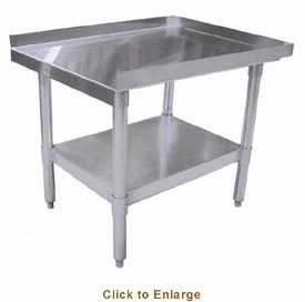 Omcan Food Machinery Equipment Stands Omcan (FMA) 24087 Stainless Steel Equipment Stand 15" X 30" X 24" 3 Omcan Food Machinery Equipment Stands Omcan (FMA) 24087 Stainless Steel Equipment Stand 15" X 30" X 24"