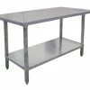 Omcan Food Machinery Stainless Steel Work Tables You May Also Need: -Advance Tabco Sales Store Food Machinery of America WTSN2424SS 24 x 24 Work Table 41099 large