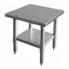 Thunder Group Stainless Steel Work Tables You May Also Need: -Advance Tabco Sales Store Thunder Group SLWT42412F 24 x 12 x 34 Flat Top WorkTable 60392 large